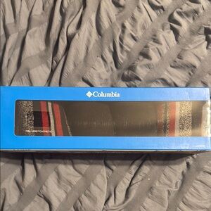 Columbia Black and Red Scarf